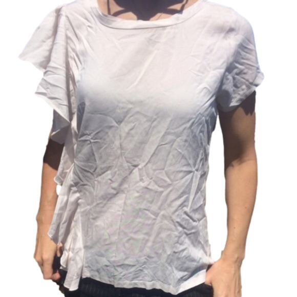 NWT Witchery Blouse with side ruffle - Picture 1 of 7